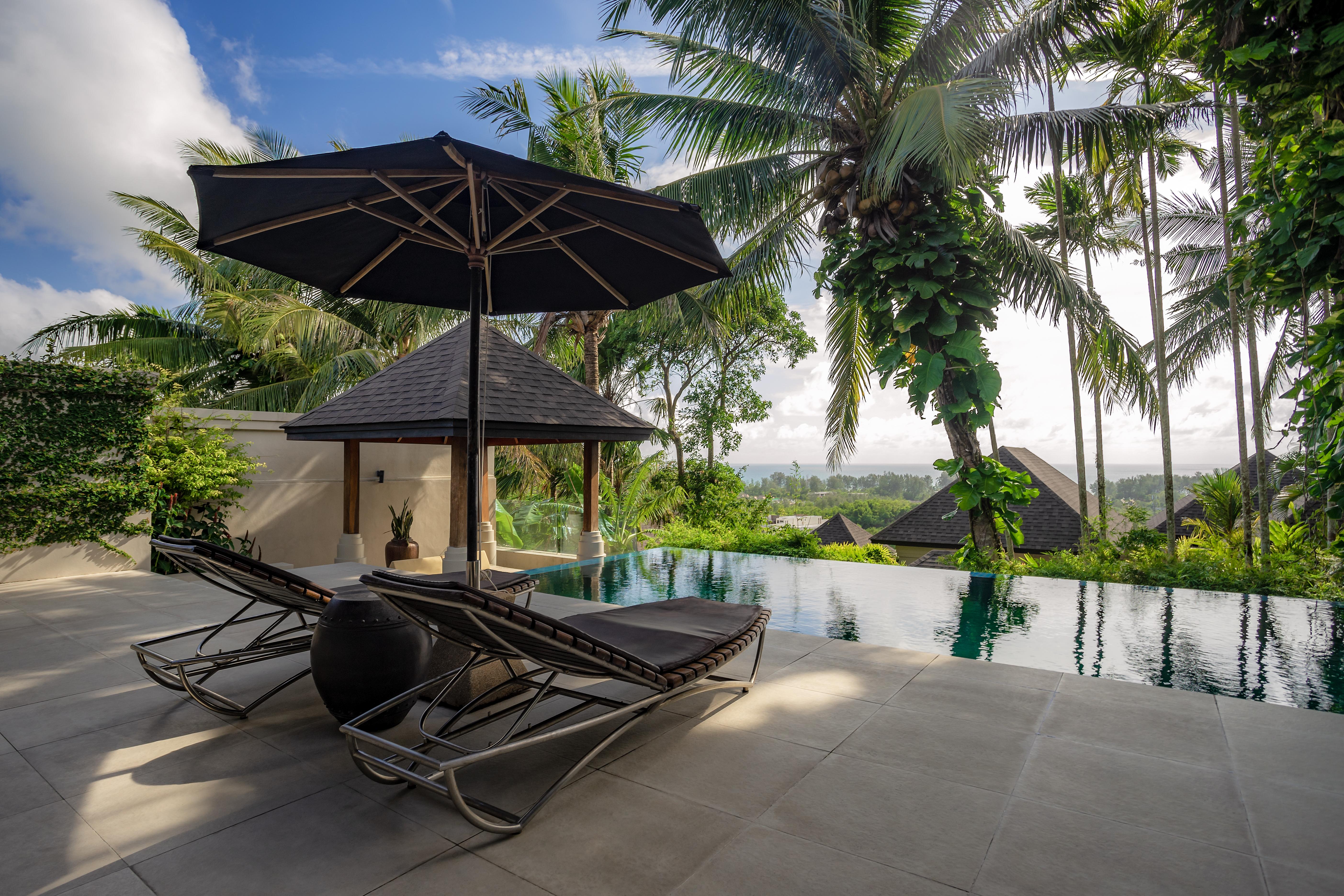 The Pavilions Phuket (Adults Only) Банг Тао Бийч Екстериор снимка The swimming pool at the resort